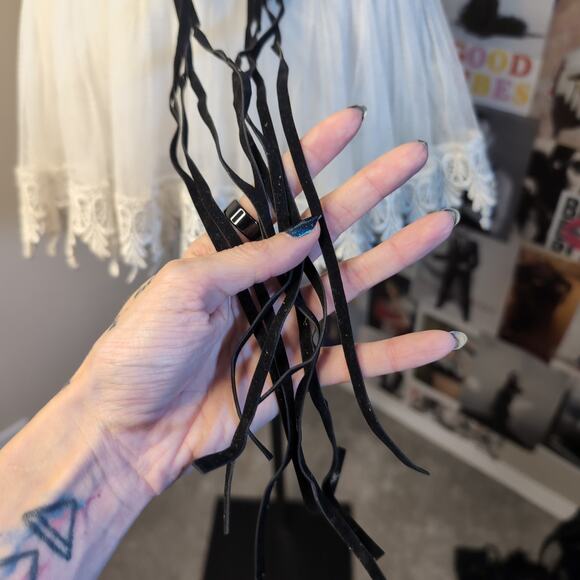 Western Faux Suede Belt - Picture 4 of 8